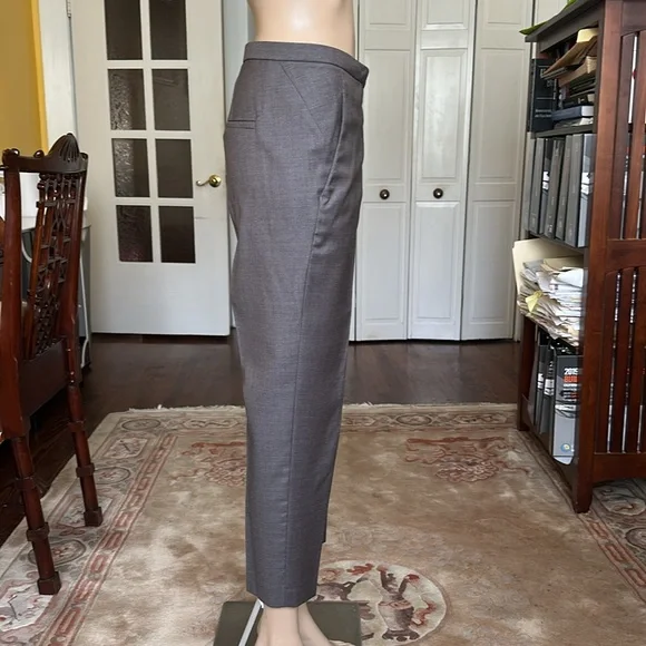 Brunello Cucinelli Slim Leg Cropped Trousers Cigarette pants Size IT 46 US 10